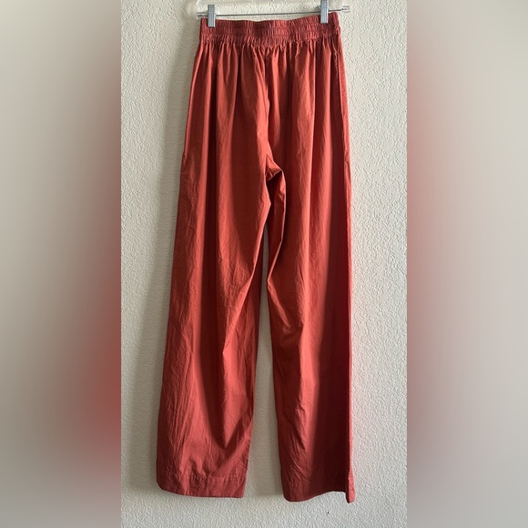 S/W/F Smocked wide Leg pants woman’s High Rise silhouette Relaxed Cruiser small - Picture 2 of 7